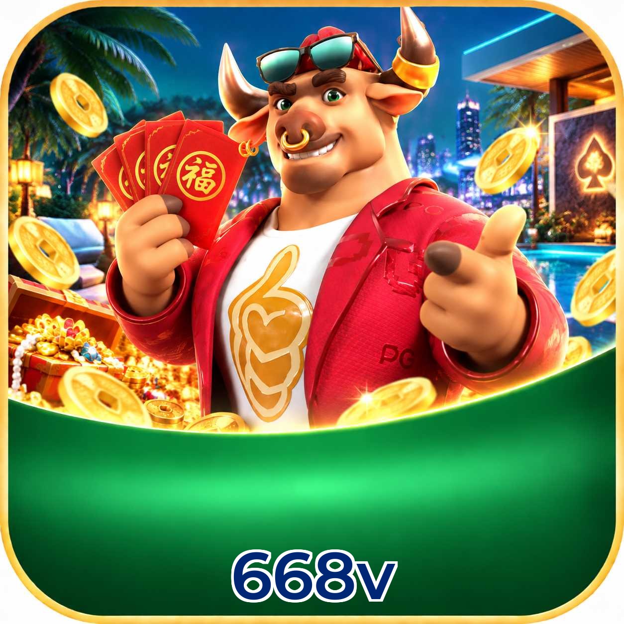 Página oficial da 668v no Facebook com promoções e suporte